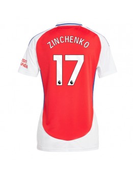 Billige Arsenal Oleksandr Zinchenko #17 Hjemmedrakt Dame 2024-25 Kortermet